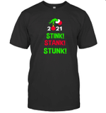 Grinch Stink Stank Stung 2021 Christmas Shirt