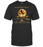 Halloween On The Dark Desert Highway Cool Wind In My Hair Witch Moon Funny Shirts