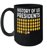 History Of US Presidents Emoji Funny Mug