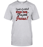 I Just Tested Positive For Faith In Jesus Leopard Version Shirt Christian Shirt Gift Faith Shirt Gift