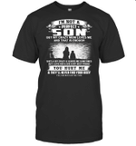 I'm Not A Perfect Son But My Crazy Mom Loves Me Shirt
