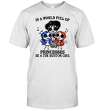 In A World Full Of Princesses Be A Tim Burton Girl Shirt Halloween Gifts