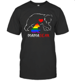 Lgbt Mom Mama Bear Shirts Mother's Day Gift Rainbow Shirt