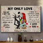 My Only Love The Day I Met You I Found My Missing Piece Poster - Canvas For Couple