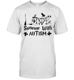 Potter Love Someone With Autism Awareness Gift Shirt
