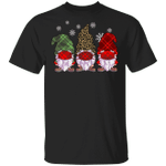 Quarantine Christmas Gnomes Wearing Buffalo Plaid Gift Shirt