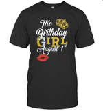 Queen The Birthday Girl July 1st Shirt Funny Birthday Gifts