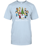 Snoopy Peanuts Christmas Time Is Here Shirt Merry Xmas Gifts