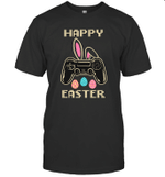 Video Game Easter Bunny Gaming Controller Gamer Boys Girls T-Shirt