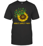 World's Dopest Mom Sunflower Weed Shirt