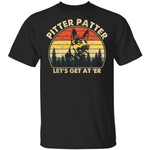 Pitter Patter German Shepherd Dog Let’s Get At ‘Er Vintage Retro Shirts