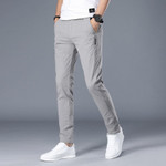 Men Classics Mid weight Straight Full Length Fashion Breathing Pants