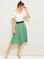 Elastic-Waist-Pleated-Midi-Skirt-