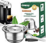 icafilas for Nespresso Reusable Coffee Capsule Stainless