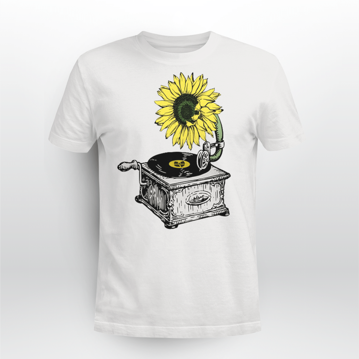 Wu-tang Clan Sunflower Gramophone T-shirt
