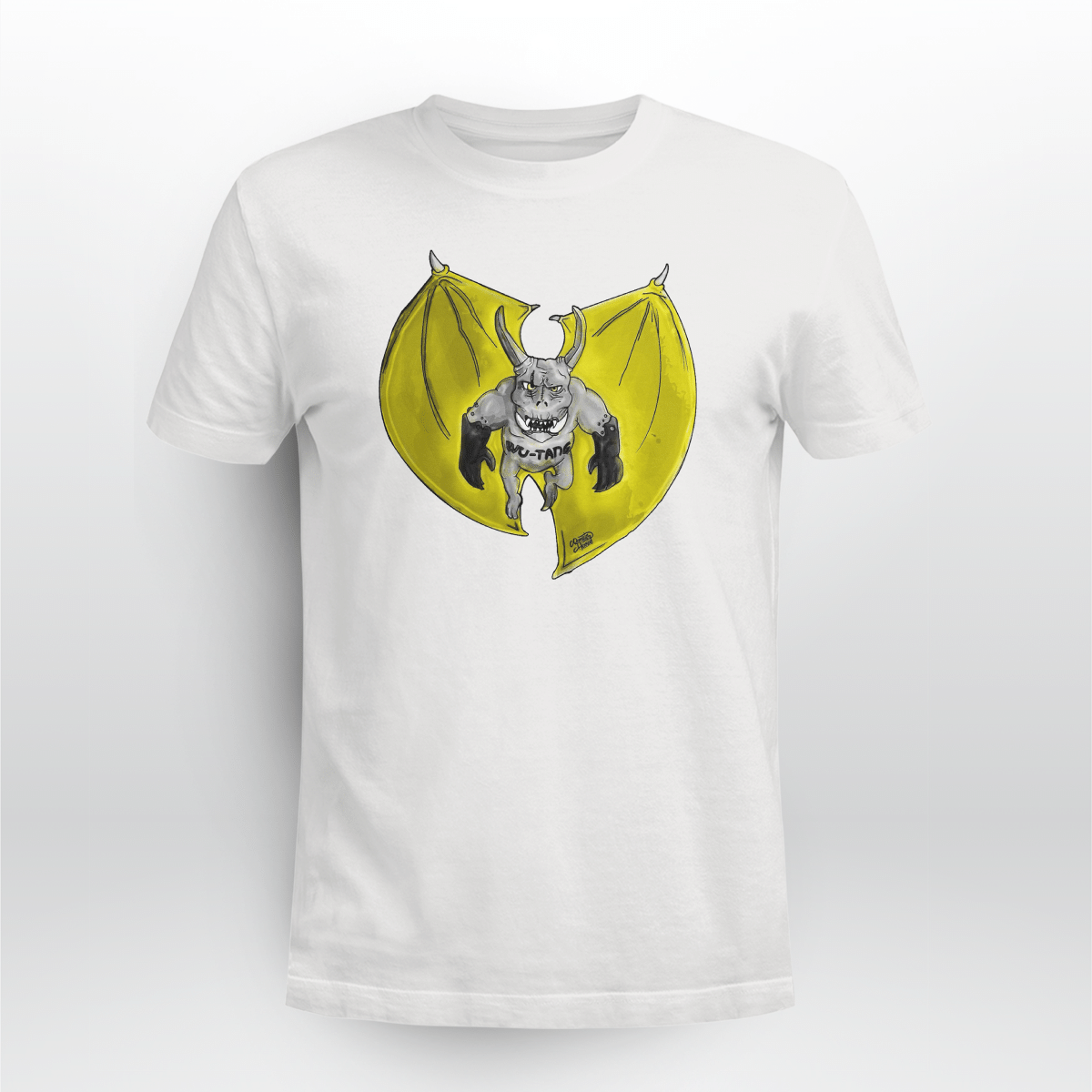 Wu-tang Clan Logo Batman T-shirt