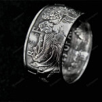 2020 American Silver Eagle Dollar Coin Ring in all sizes - COINSPESO