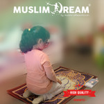 Tapis de prière musulmane pour enfant
