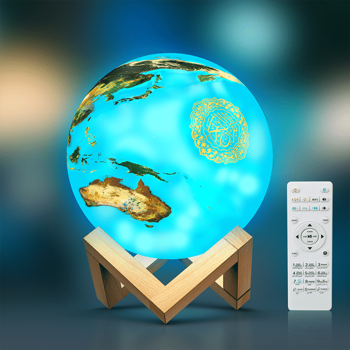Veilleuse coranique Globe Adhan
