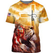 The Lion Of God, Faith 3D Shirt All Over Printed Shirts
