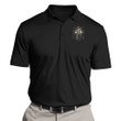 Christian Polo Shirt, I Would Rather Stand With God Lion Father's Day Gift For Dad Polo Shirt