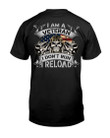 Veteran Shirt, I Am A Veteran I Don't Run I Reload Skull Veteran Gun T-Shirt