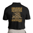 Veteran Polo Shirt, Father's Day Shirt, Freedom Is Never More Than One Generation Away Polo Shirt