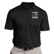 Veteran Polo Shirt, Father's Day Shirt, The Devil Whispers You Can't Withstand The Storm The Veteran Polo Shirt