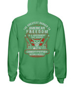 The Greatest Danger To American Freedom Is A Government That Ignores The Constitution Hoodies - ATMTEE
