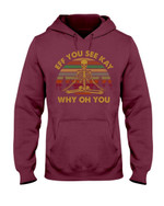 Yoga - EFF You See Kay Why Oh You Hoodie - ATMTEE