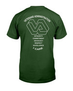 Veterans Administration Integrity Commitment Advocacy Respect Excellence I Care T-Shirt - ATMTEE