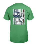 Their Bravery Our Thanks T-Shirt - ATMTEE