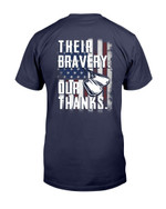 Their Bravery Our Thanks T-Shirt - ATMTEE