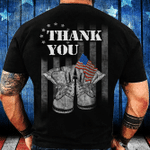 Thank You, Gift For Veteran T-Shirt - ATMTEE