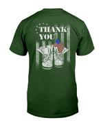 Thank You, Gift For Veteran T-Shirt - ATMTEE