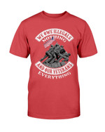 Veterans Shirt - We Owe Illegals Nothing And Our Veterans ATM-USBL22 T-Shirt - ATMTEE