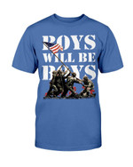 Veterans Shirt Boys Will Be Boys T-Shirt - ATMTEE