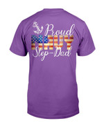 Proud Step-Dad Shirts Army Veterans Day T-Shirt - ATMTEE