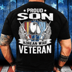 Proud Son Of A Korean War Veteran Military Family Gift T-Shirt - ATMTEE