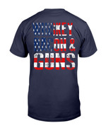 Veterans Shirt - Whiskey Bacon & Guns Veteran T-Shirt - ATMTEE