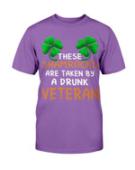 Veterans Shirt - These Shamrocks Are Taken By A Drunk Veteran T-Shirt - ATMTEE
