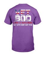 Vet Bod Like A Dad Bod But With More Knee Pain Veteran T-Shirt - ATMTEE