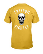 Veterans Shirt Freedom Fighter Skull, Gift For Military T-Shirt - ATMTEE