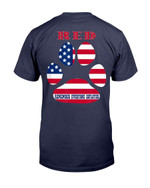 RED Friday Military Service Dogs Veteran Gift Idea T-Shirt - ATMTEE