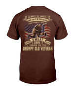 Veterans Shirt I Have Earned It With My Blood, Sweat I Own It Grumpy Old Veteran T-Shirt - ATMTEE