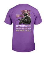Veterans Shirt Ready To Die But Never Will T-Shirt - ATMTEE