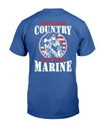 Serve Your Country Sleep With A Marine T-Shirt - ATMTEE