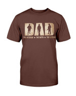 The Veteran Dad, The Myth, The Legend T-Shirt - ATMTEE