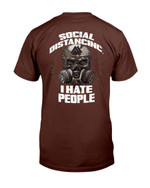 Social Distancing I Hate People T-Shirt - ATMTEE
