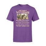 Vietnam Veteran Brothers Who Fought Without America's Support T-Shirt - ATMTEE